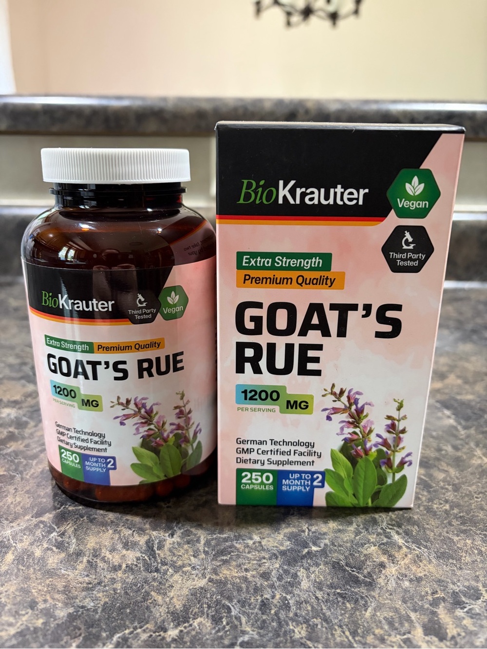 Goats Rue for Breastfeeding, Lactation Supplement, 250 Capsules